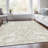 Premium Machine Washable Prisco Ivory Rug-1410717059