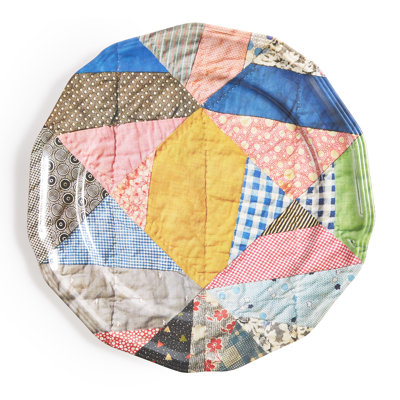PATCHWORK SIDE PLATES SET OF 4