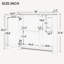 Armoire à pharmacie murale 30 po avec miroir et 2 tablettes