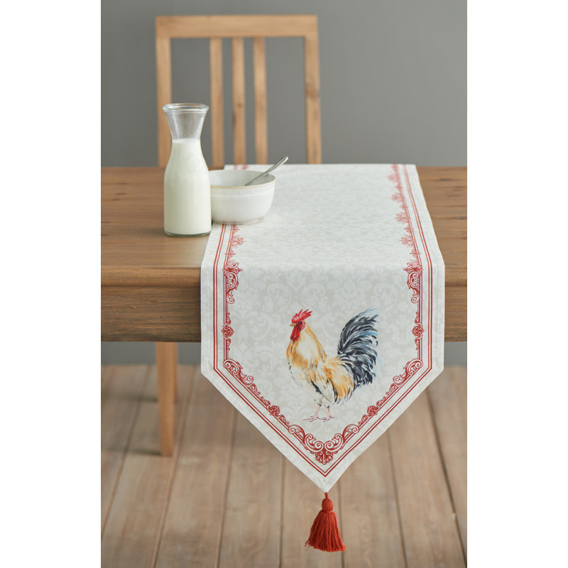 Maison d'Hermine  Campagne 100% Cotton Table Runner - Double Layer - 14.5" x 108", 108" L x 14.5" W