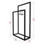 Raheeb 50 cm L Towel Stand
