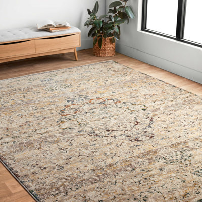 Tapis oriental crème Varena