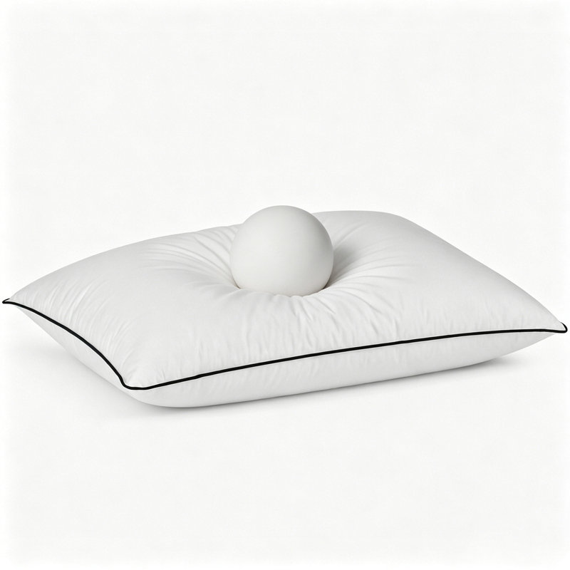 White Goose Down Pillow,750+ Fill Power Luxury Hotel Collection for All Sleeper, 100% Cotton Shell with Hypoallergenic,Standard/Queen/King,Single/2 Sets