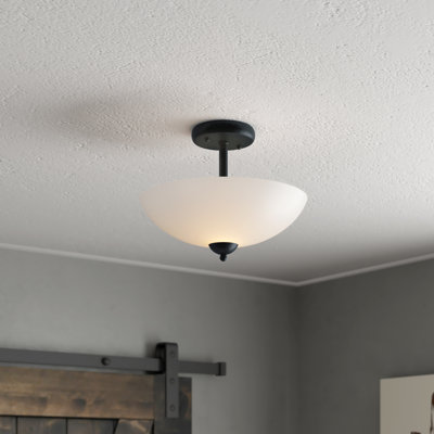Fudo Semi Flush Mount