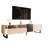Modern Tv Stand For 80-Inch Tvs, Double Storage Precedence. Media Console With Drop Down Door, Cable Management, Entertainment Unit 80'' Cabinet Storage, Proficiency. Doors, Hole, Adjustable Shelf,-1018885444