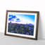 Melbourne Australia Skyline at Dusk - Picture Frame Graphic Art Print-56859722-56859721