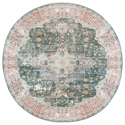 Tapis oriental en polyester tissé à la machine Maglio