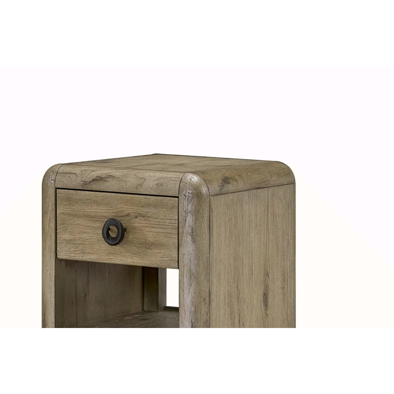 Table de bout en chêne English Knotty