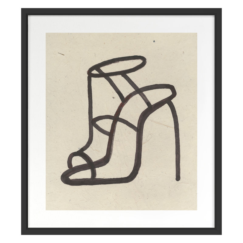 Pumped Up Kicks 5 Print by Angel, James, Black Single Picture Framed