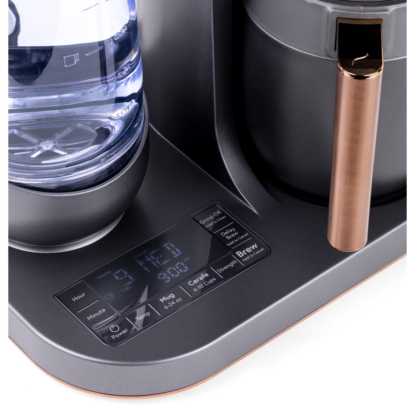 Café™ 10-Cup Grind and Brew Coffee Maker, Matte Black