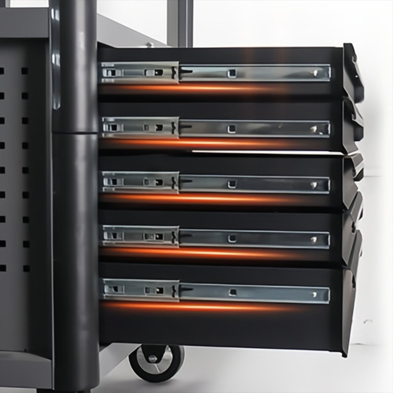 Établi mobile multifonctionnel avec roulettes
