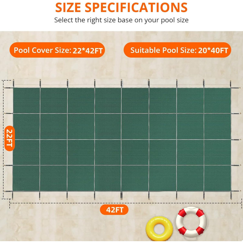 Housse de sécurité pour piscine