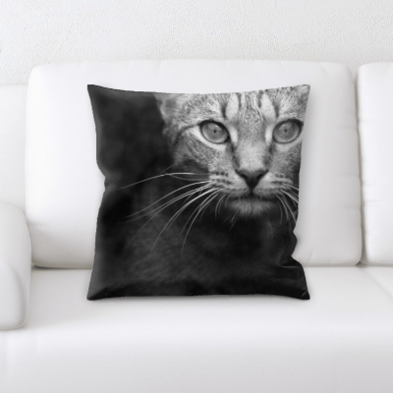 Microsuede Reversible Throw Pillow