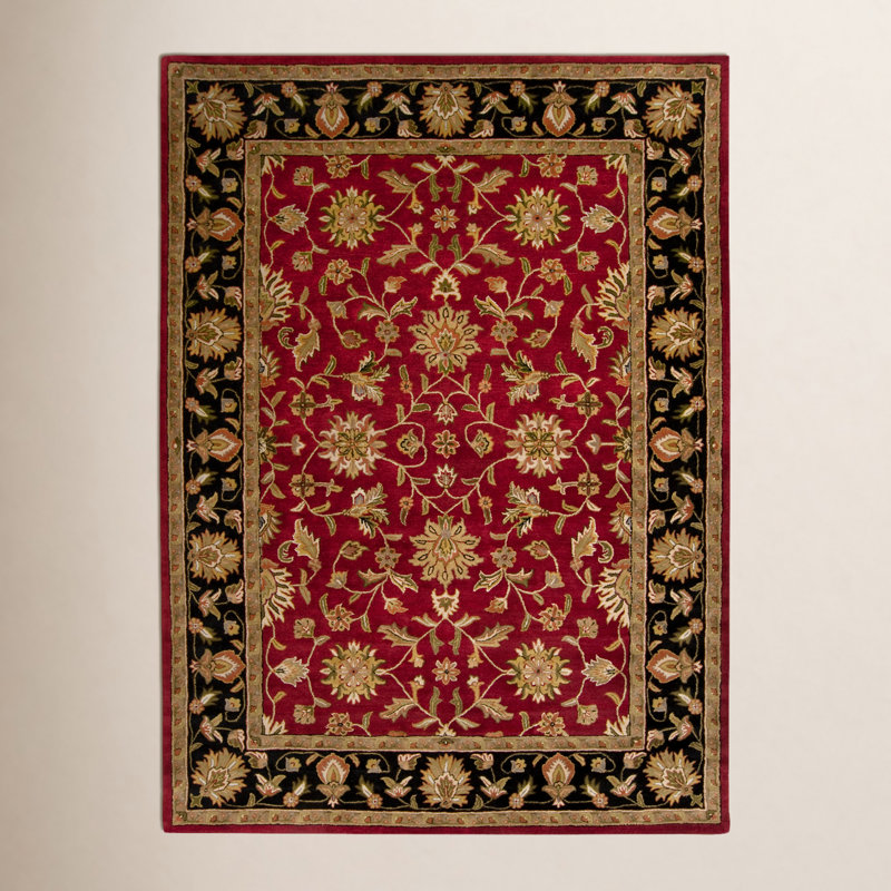 Byler Wool Oriental Indoor Rug, Rectangle 6' x 9'