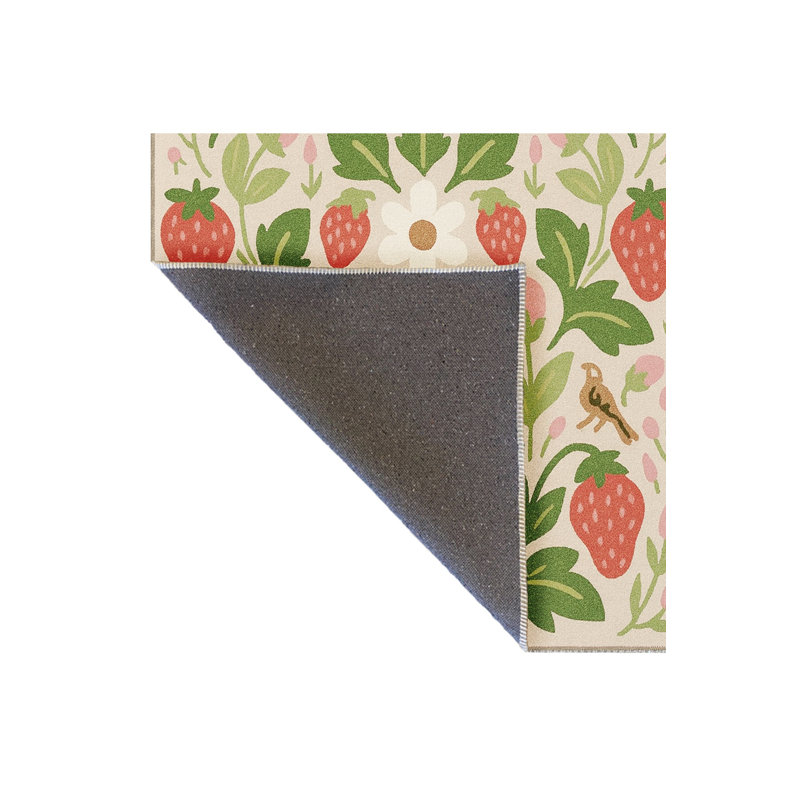 Tapis beige tissé traditionnel Mosso, 4'11" x 9'10"