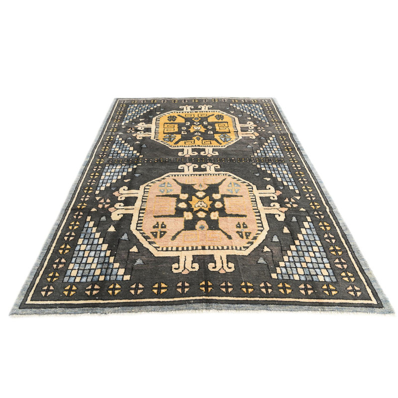 Tapis gris 6x9 Pham