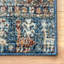 Tapis géométrique bleu / ivoire Pazug-1661810059