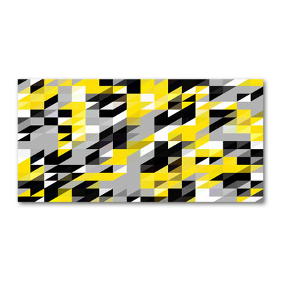 Geometric Background - Wrapped Canvas Print
