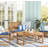 Andralyn Acacia 4 - Person Patio Conversation Set with Cushions-1039766068-1013235573