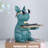 Modern Decor Resin Bulldog Tray Statue Tray Storage Key Holder Candy Jewelry Earrings Tray Suitable For Home Decor Modern Art Dining Table Decor Office Small Object Tray (Green)-122465474
