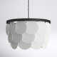 Ainsley 8 Light Metal Dimmable Tiered Chandelier