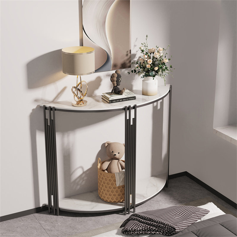 Ancuta 100cm Console Table, Black