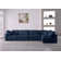Burrows 158" Wide Down Cushion Modular Corner Sectional