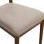 Chaises d'appoint rembourrées avec dossier moderne Bugrane