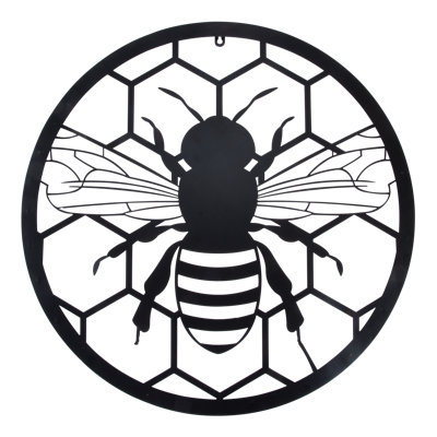 Wall Art Round Bee