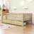 Rowanne Wooden Daybed Wood Bed with Two Drawers and Fence-1643981593-1643981590