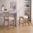 Netzer Fabric Upholstered Counter Stools-474031409