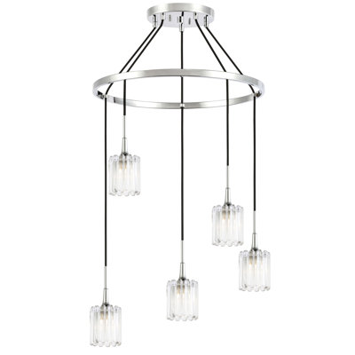 Romona 5 - Light Wagon Wheel Chandelier