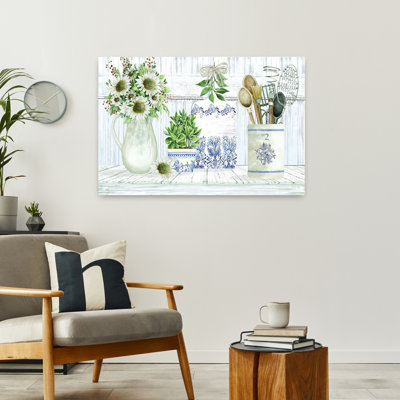 Art contemporain, art floral rétro