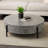Maly Round Mother of Pearl Coffee Table-1892332707