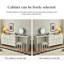 Coiffeuse de maquillage moderne avec miroir, tiroirs-118727044