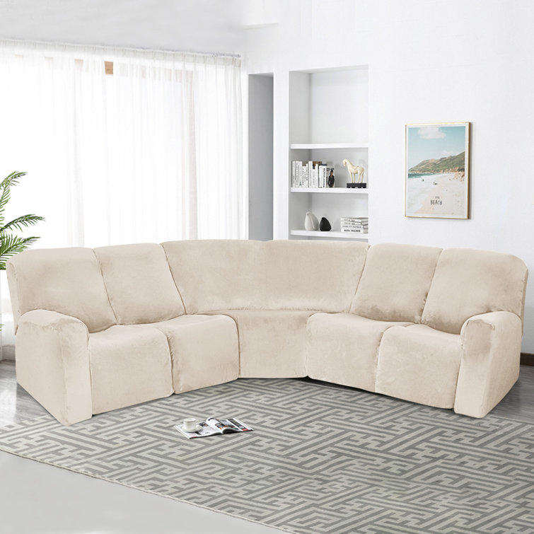 Linen Sofa Slipcover, Sofa Cover Furniture Protector, Sectional