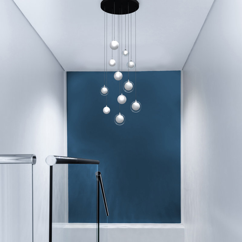 Regina 11 - Light Pendant, Chrome