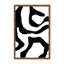 Abstract Black Gems by  - Picture Frame Painting on Paper-131274105-131274112-131274120