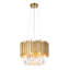 Lustre rond en cristal doré 6 lumières Transitional-1132348885-1086783710