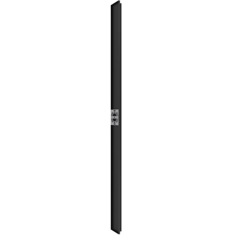 Avenue Outdoor Black 5Cct Wall Sconce, 48" H x 5" W x 4" D