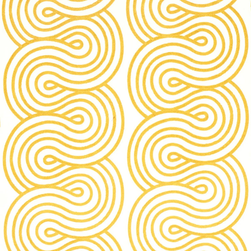 Giraldi Embroidery Fabric, Yellow
