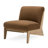 Vance - Modern Fabric + Wood Accent Chair-706021135