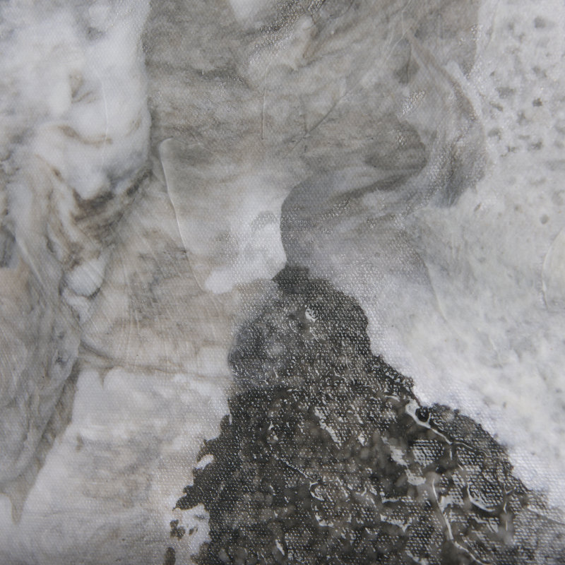 Mudslide IV a Hand Embelished Textured Canvas, 60" H x 40" W x 1.5" D