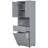 Tall Bathroom Storage Cabinet With Laundry Basket-571482310