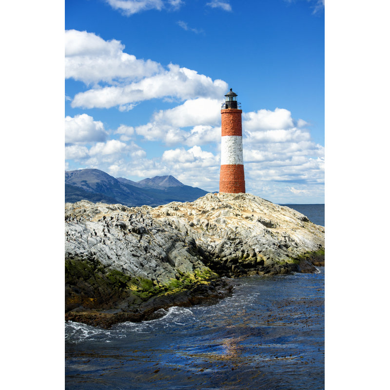 Les Eclaireurs Lighthouse by Guenterguni - Wrapped Canvas Print, 30cm H x 20cm W x 3.8cm D