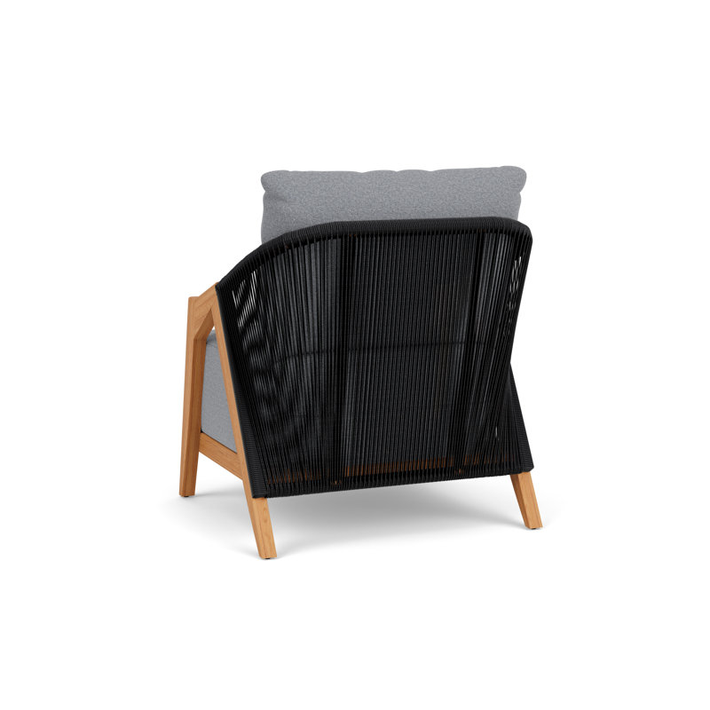 Alpine Outdoor Teak Armchair, Rumba Stonewashed