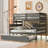 Wood Twin over Full Bunk Bed with Twin Size Trundle-1659157887