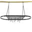 Metal Oval Wall Mounted Pot Rack