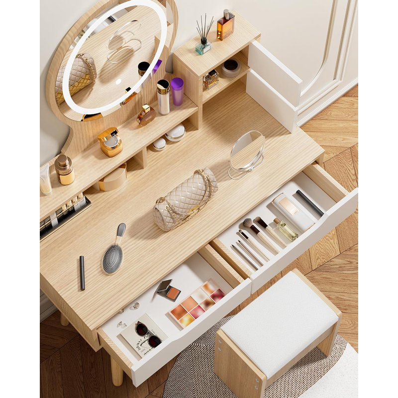 Dressing Table with Mirror