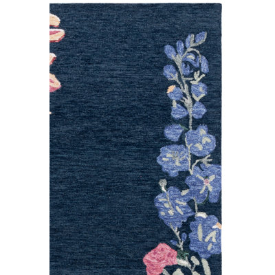 Jardin Hand Tufted Wool;Cotton Floral Indoor Rug